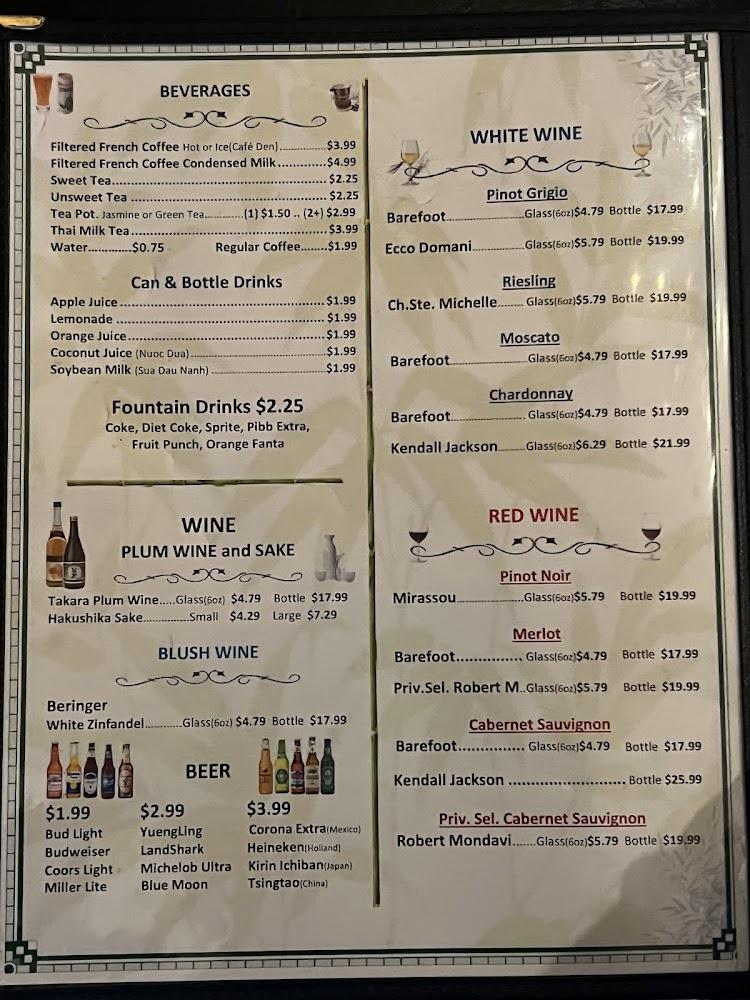 Saigon Kitchen Tifton Menu image 4